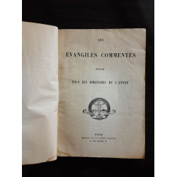 Les Évangiles commentés