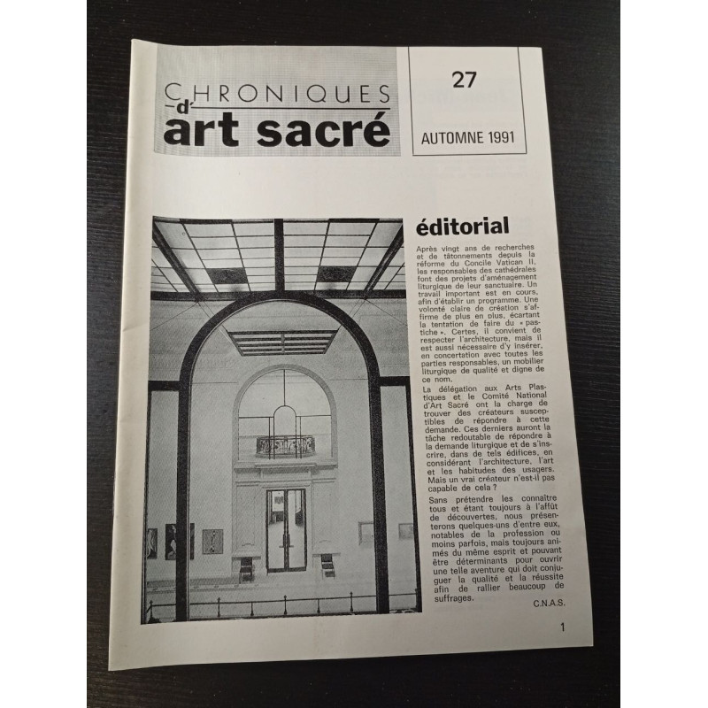 Chroniques d'art sacré n°27