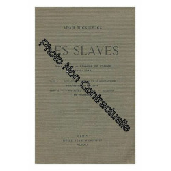Les slaves cours professe au college de france (1842-1844)