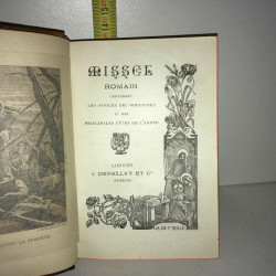 MISSEL ROMAIN n 174 CONTENANT LES OFFICES DES DIMANCHES Depelley 1921