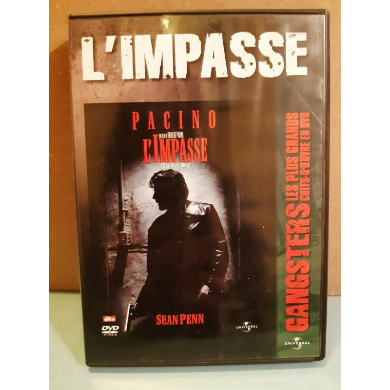 L'impasse Al Pacino Sean Penn DVD