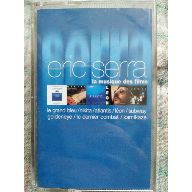 Eric Serra La musique des films Cassette Audio-K7 NEUVE SOUS BLISTER