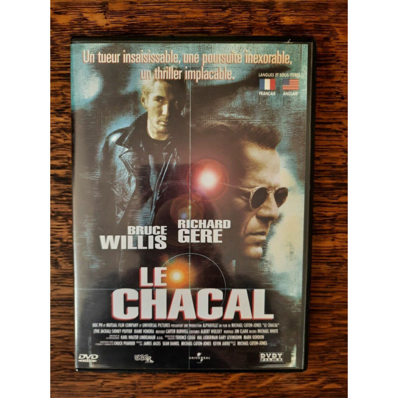 DVD - Le Chacal Film avec Bruce Willis - Richard Gere