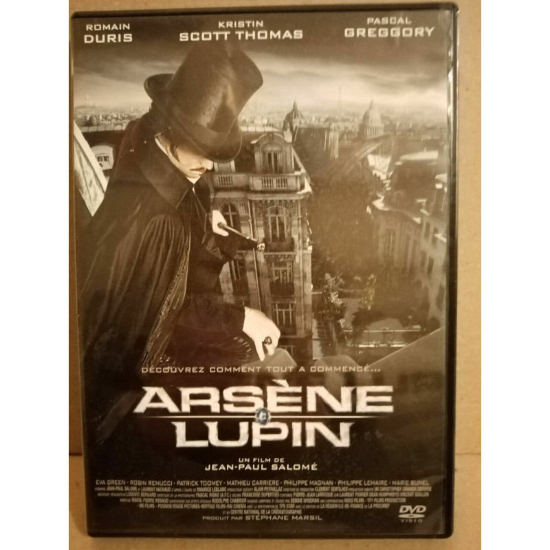 Arsène Lupin Romain Duris Jean-Paul Salomé DVD