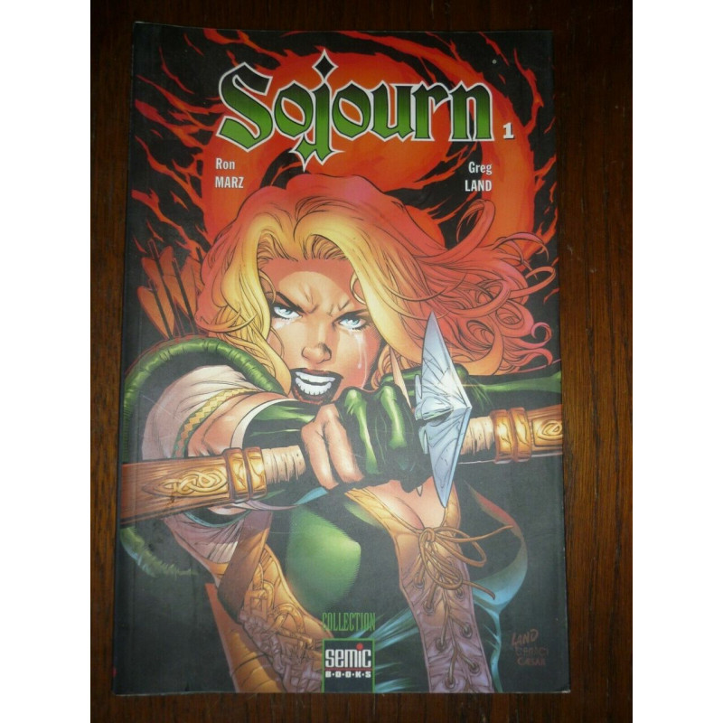Sojourn n1 Greg land Collection Semic books