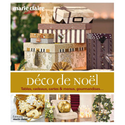 Déco de Noël: tables cadeaux cartes et menus gourmandises