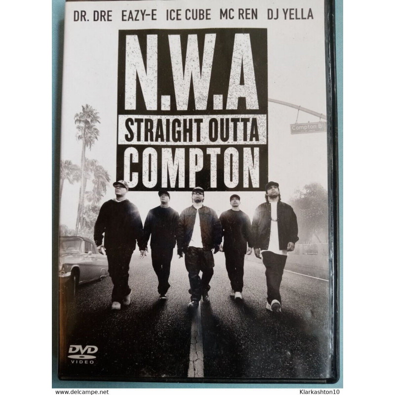 N.W.A. Straight Outta Compton Bonus DVD simple