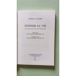 DONNER SA VIE