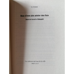 Nous n'irons plus pointer chez gaia - Le Grimm