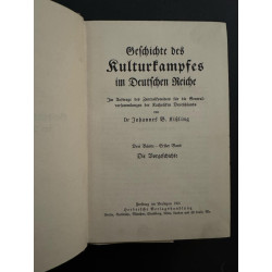 Geschichte des Kulturkampfes im Deutschen Reiche