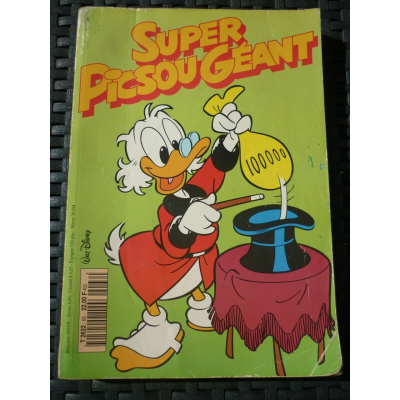 SUPER PICSOU GEANT n66 Disney Hachette Presse 06
