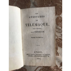 Les aventures de télémaque fils d'ulisse PAR FENELON TOME PREMIER
