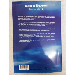 Français 3e: Textes et séquences