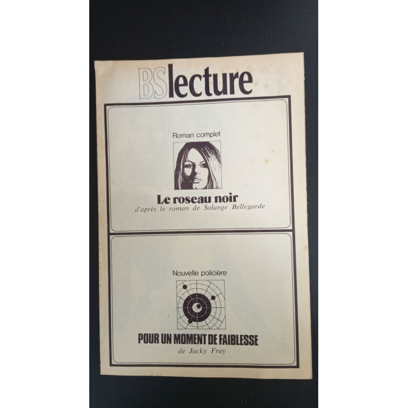 Revue Rare Bonne Soirée - Le roseau noir