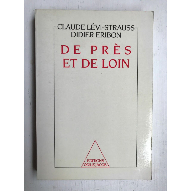 Didier Eribon De Près Et De Loin Odile jacob