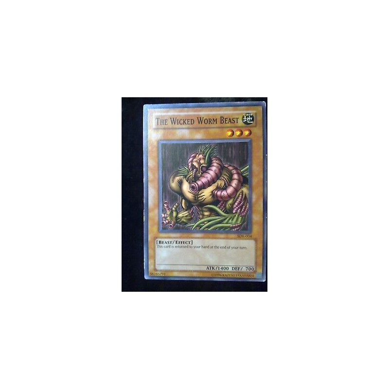 The Wicked Worn Beast SDK-004 Yu-Gi-Oh