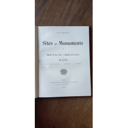 A La France Sites et monuments Bretagne or le et Maine touring...