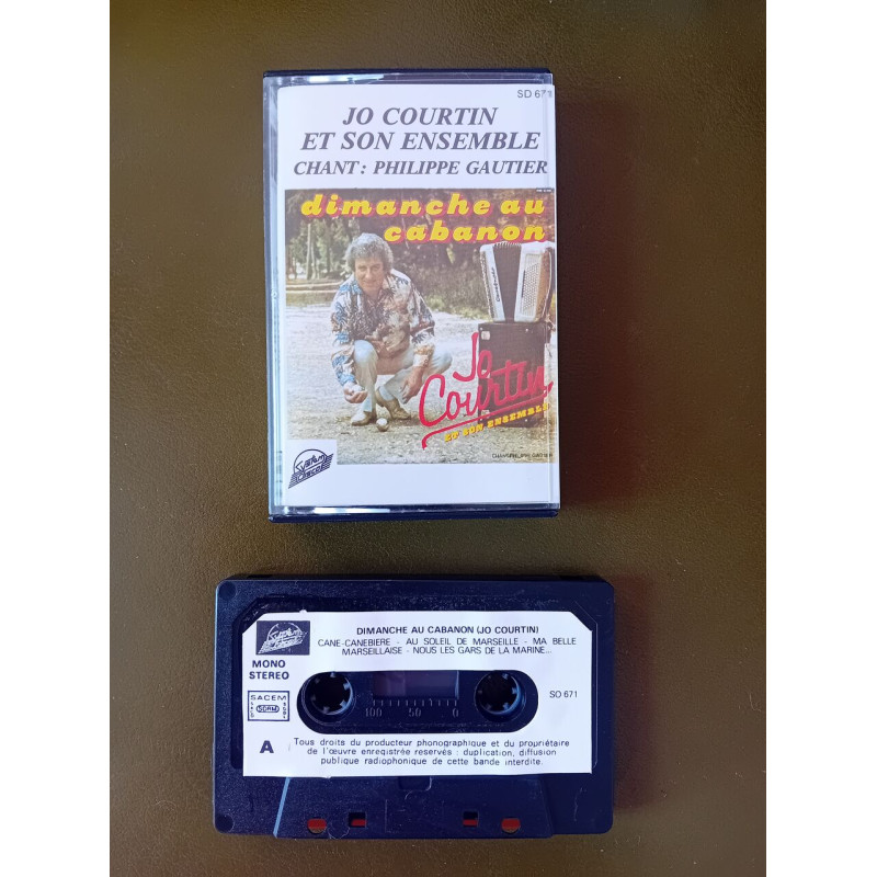 K7 Audio : Jo Courtin et Son Ensemble - Dimanche au Cabanon