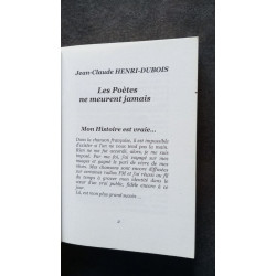 Les poètes ne meurent jamais
