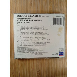 Granados danzas españolas alicia de larrocha