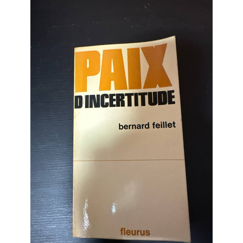 Paix d'incertitude