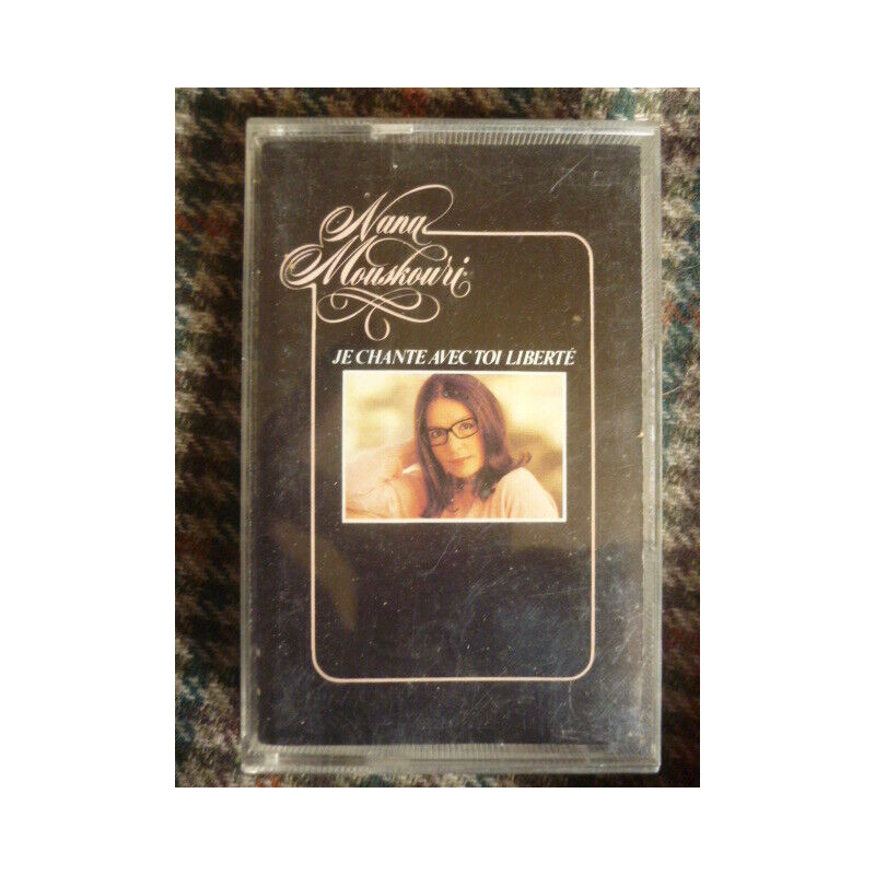 Nana mouskouri Je chante avec toi liberté Cassette Audio-K7 812 861-4
