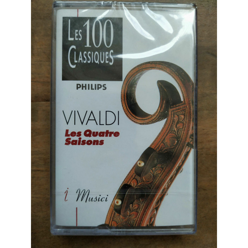 Vivaldi Les quatre saisons - I Musici Cassette Audio-K7 NEUVE SOUS...