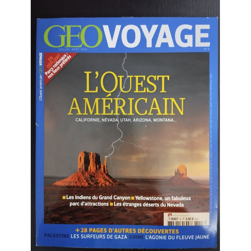 Revue Géo Magazine Voyage N° 8