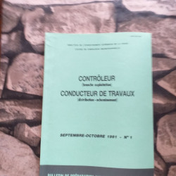 Contrôleur conducteur de travaux nº 1