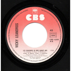 Notre Tango D'Amour / Les Souvenirs De Mes 15 Ans