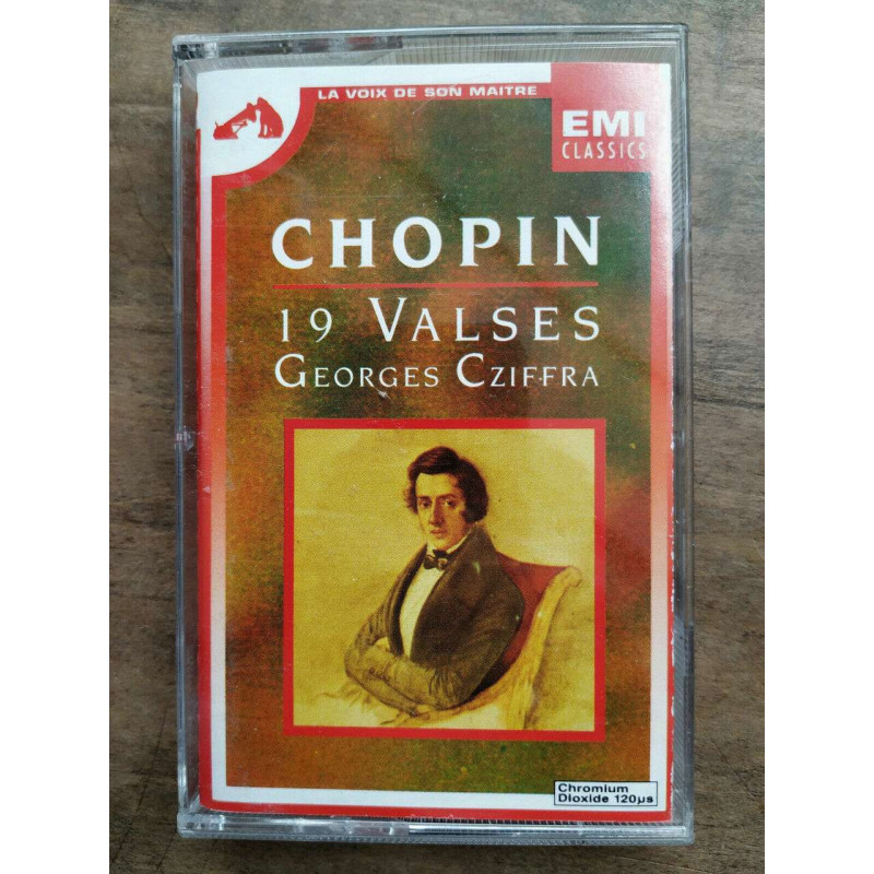 Chopin 19 Valses - Georges Cziffra Cassette Audio-K7