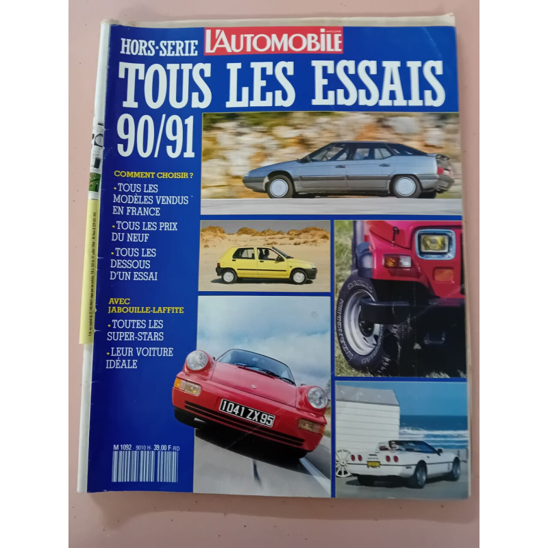 Revue L-automobile Magazine N° 9010 HS
