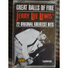 Jerry Lee Lewis' great balls of fire Cassette Audio-K7 Carrere 76 888