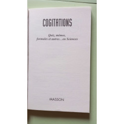 Cogitations: Quiz mémos formules et autres... en sciences