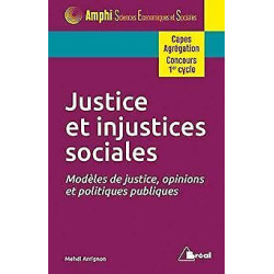 Justice et injustices sociales: Modèles de justice opinions et...