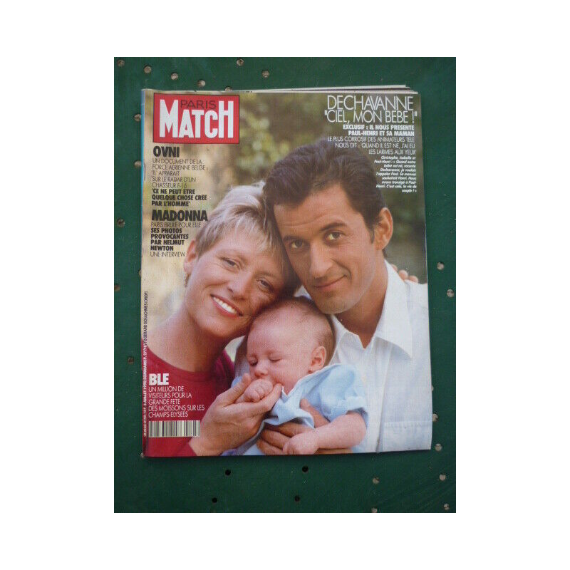 PARIS MATCH n2145 5 JUILLET 1990 les provocations de Madonna