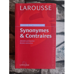 Dictionaire Des Synonymes Dictionary of Synonyms