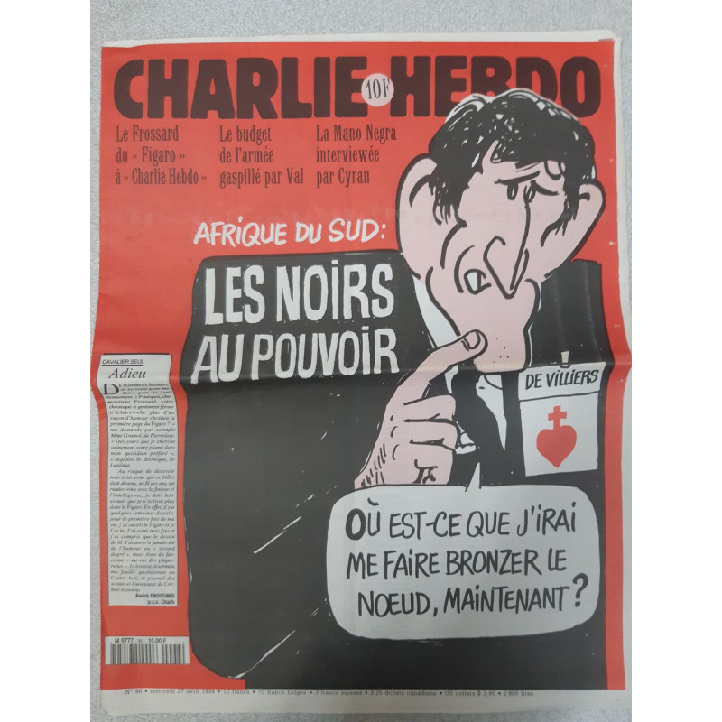 Charlie Hebdo N° 96