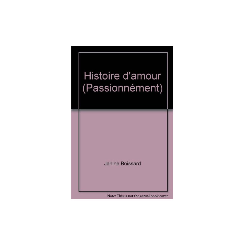 Histoire d'amour (Passionnément)
