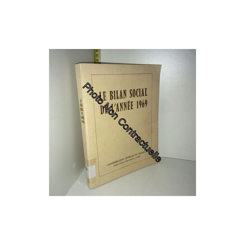 Le Bilan Social De L'année 1969