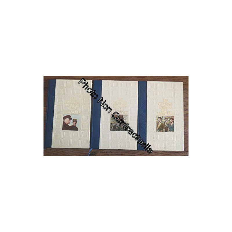 Les grandes enigmes de la resistance 3 volumes