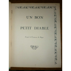 La Comtesse de ségur Un bon petit diable
