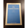 Des Communautés