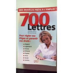 700 lettres pour garantir vos droits