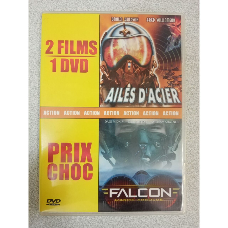 DVD - Ailes d'acier (Daniel Baldwin) / Falcon (Dale Midkif)