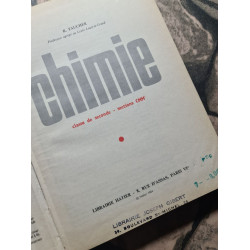 Chimie - classe de seconde