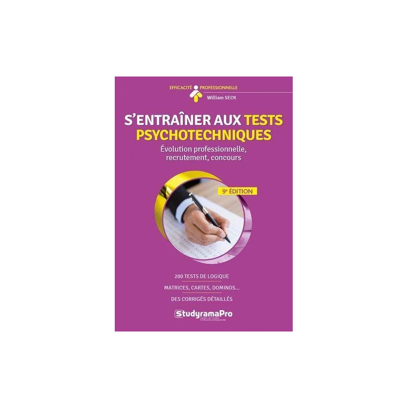 S'entraîner aux tests psychotechniques: Evolution professionnelle... S'entraîner aux tests psychotechniques: Evolution professionnelle...
