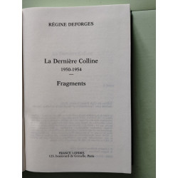 La dernière colline 1950-1954