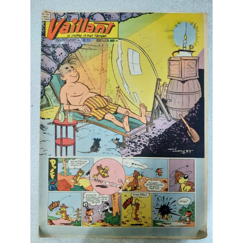 Vaillant Nº739 - journal plus captivant