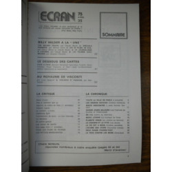 Ecran 75 N35 Avril Visconti-Wilder-Tavernier-Herzog-Andrea Ferreol